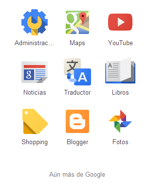 Barra Google Apps